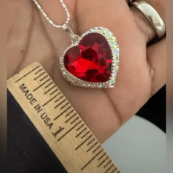 Sterling silver 925 set necklace 19” - Picture 4 of 5